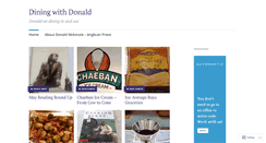 Desktop Screenshot of diningwithdonald.com